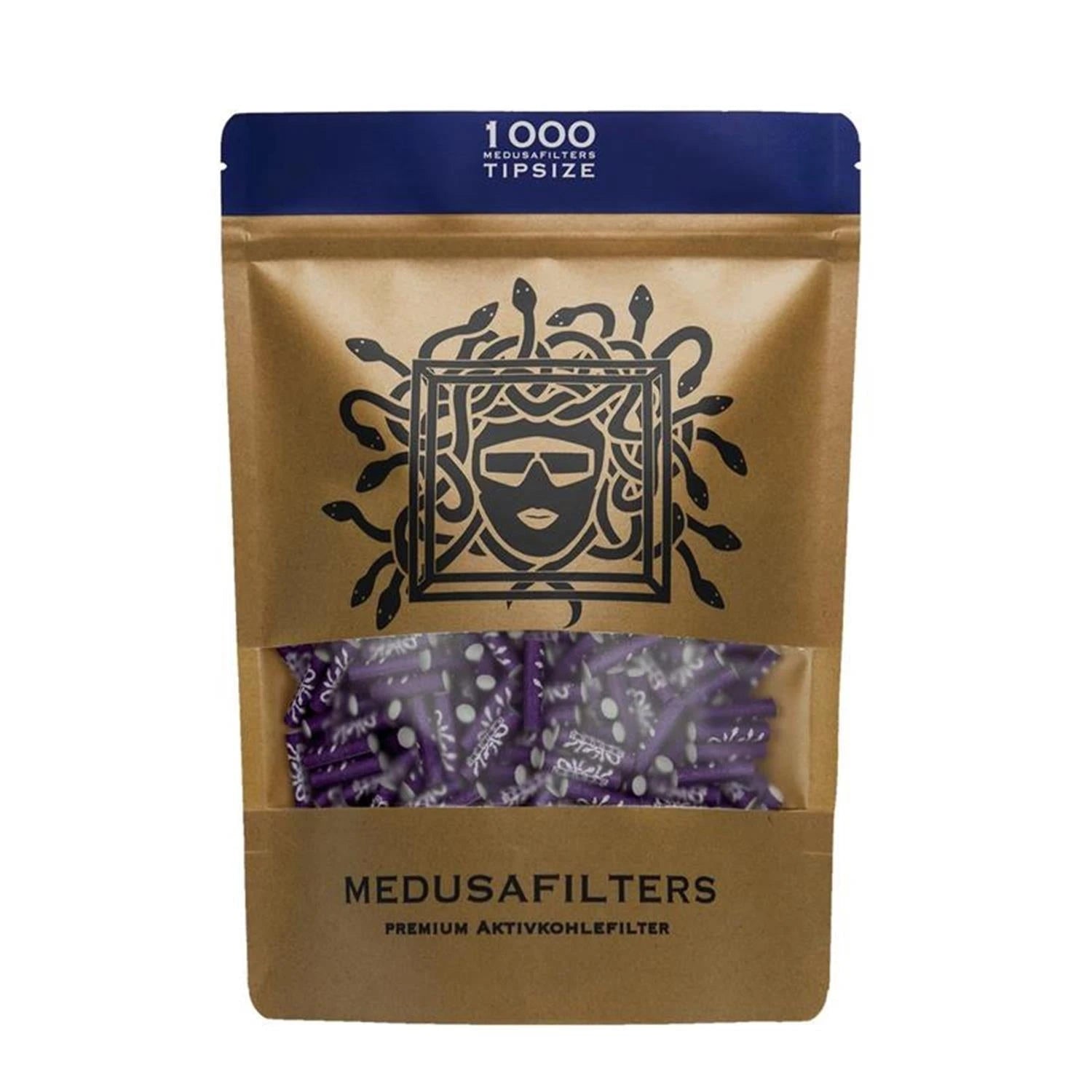 Medusafilters Aktivkohlefilter (1000 Stück) - verschiedene Farben Medusafilters